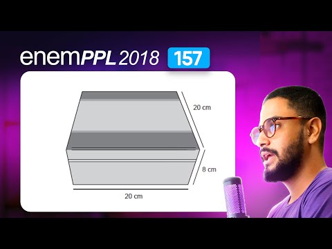 Question 158 - Blue Booklet | Spatial Geometry | MATHEMATICS ENEM PPL 2018