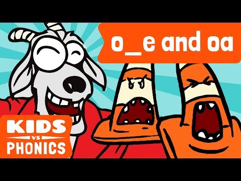 O_E and OA | Similar Sounds | Sounds Alike | How to Read | Made by Kids vs Phonics