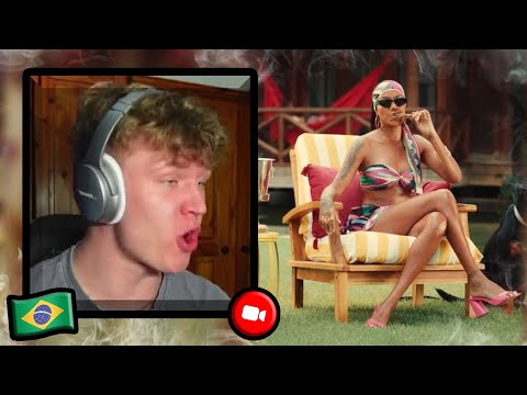 FIRST REACTION TO Piña Colada - LUDMILLA x Ryan Castro | Brazilian Music Reaction