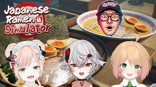 【4人でわいわい！】逆らったやつはソバット食らわす！店長争奪ラーメン屋経営【Japanese Ramen Simulator #1】