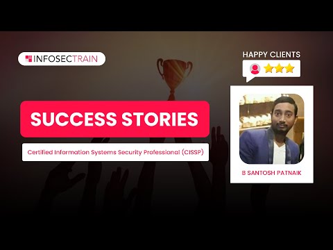 CISM Infosectrain Review | CISM Success Stories | Anand CISM Gladiator