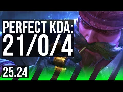 GRAVES vs KINDRED (JGL) | Perfect KDA: 21/0/4 | EUW Diamond | 25.24