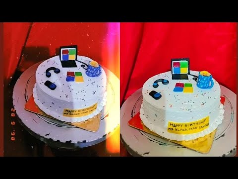 Cake for engineers||How to design it||Birthday Cake||