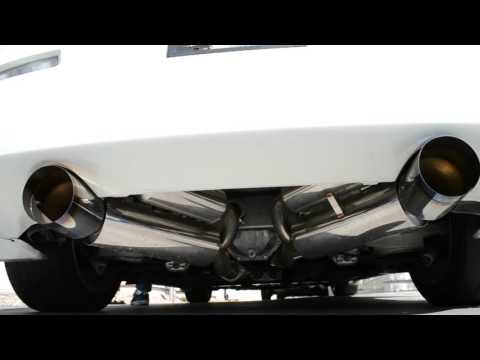 350z Exhaust System Sound Test With Headers and HKS Replica Dual Catback