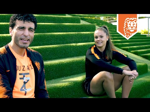 TRAINING CHALLENGE vs LIEKE MARTENS !