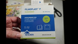 Archivační průhledná páska pro opravy knih a dokumentů, 50m  - Neschen Filmoplast P