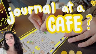 Journal with me at KOREA's CUTEST Cafe? 🧸☕️
