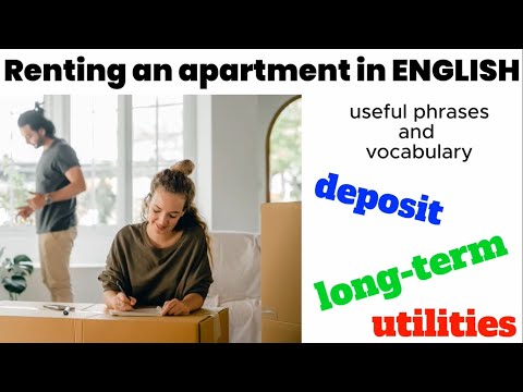 Useful Phrases & Vocabulary to Know When Renting An Apartment in English:5 minutes English Practice