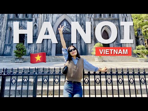 O que fazer em Hanói, Vietnã - Um dia na minha vida [4K🇻🇳]
