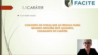 AULA 1. INTRODUÇÃO A ÉTICA E DEONTOLOGIA