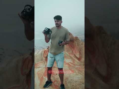 Dronas DJI Avata (be pulto)