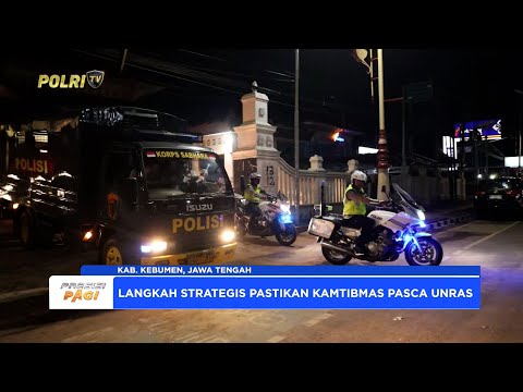 POLRES KEBUMEN, TNI, DAN SATPOL PP GELAR PATROLI SKALA BESAR PASCAUNJUK RASA DPRD