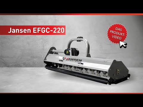 Schlegelmulcher Jansen EFGC-220 cm, Schlegelmähwerk, Mulcher, Mähwerk