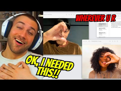 UMI, V - wherever u r (ft. V of BTS) official lyric video - REACTION