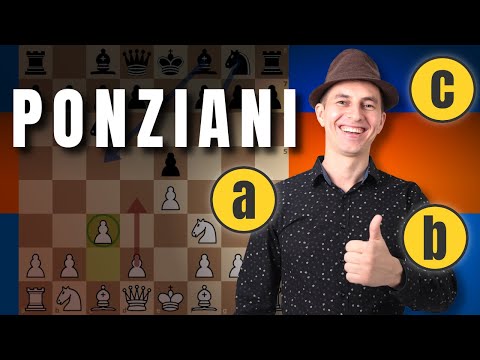 ABC de la Apertura PONZIANI 👴 (¡Curso acelerado! 🚀)