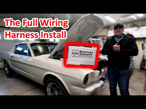 How to install the AAW Wiring Harness in my 1966 Mustang