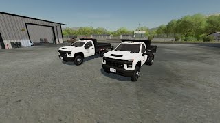 FS22 2020 Chevy Silverado 3500HD Dump Truck  Farming Simulator 22 Mods