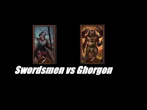 Swordsmen vs Ghorgon