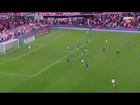 Centro de Montiel y gol de Borja - River 1 - Talleres 1