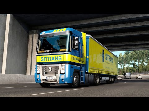 ETS2 1.38 Open Beta Paris Rebuild Renault Magnum  Lille - Paris