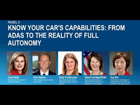 Velodyne Lidar's World Safety Summit 2019 - Panel 5: Know Your Car's Capabilities