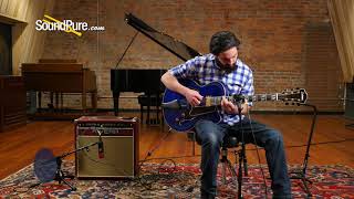 Video thumbnail for Eastman AR580CE-BLU Spruce/Maple Archtop Electric #16550031 Quick n' Dirty by soundpurestudios