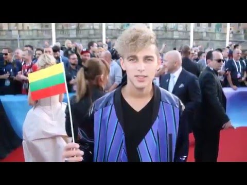 Interview with Donny Montell (Lithuania 2016) @ Eurovision in Stockholm