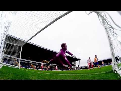 BEHIND THE GOAL: Pat Hoban scores against Stevenage, 29Oct2016