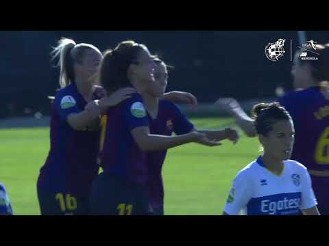 Barcelona 3 0 Granadilla Tenerife | Liga Iberdrola