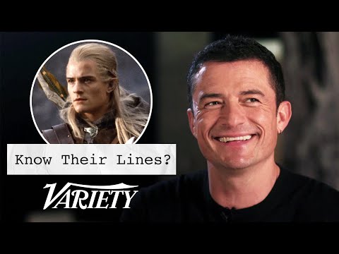 Does Orlando Bloom Know Lines From His Most Famous Movies?
