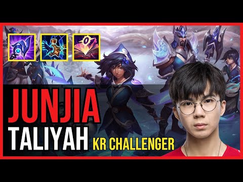 JunJia - TALIYAH vs. GRAVES Jungle | KR Challenger