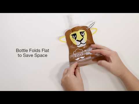 Paws N Claws Flat Bottle 12 oz.