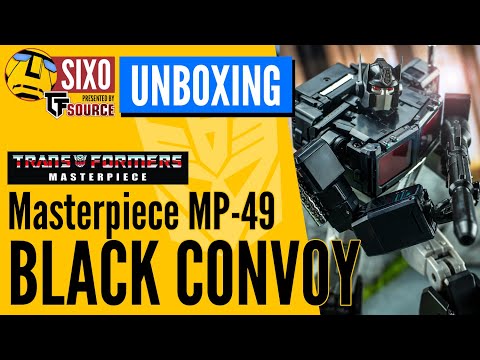 UNBOXING: Transformers TakaraTomy Masterpiece MP-49 Black Convoy