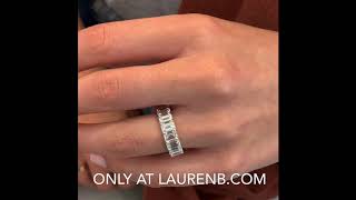 Lauren b shop eternity band