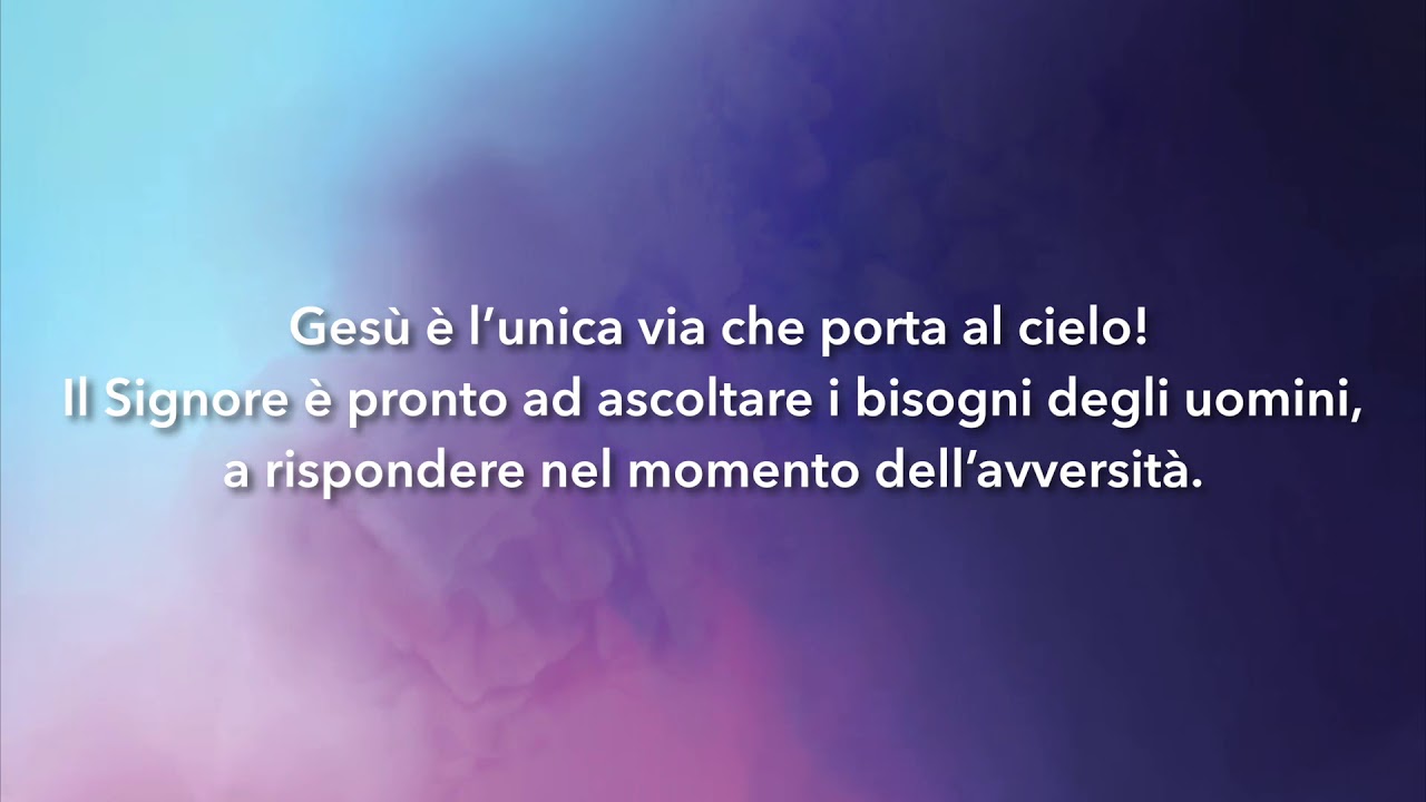 Meditazione Calendario "Parole di Vita" del 16 Marzo 2019