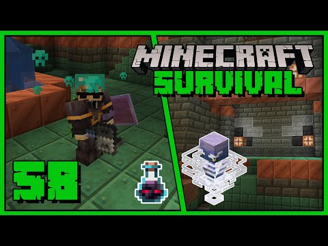 Minecraft 1.21 - komnaty próby, zły omen i buzdygan (mam go w końcu!) | Survival i Poradnik #58