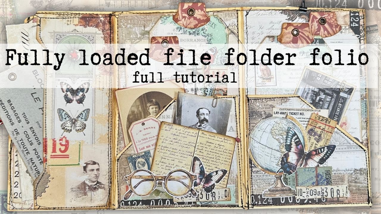 Fully loaded file folder folio tutorial