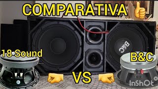 Video thumbnail for COMPARATIVA💥 B&C 10MD555-8 🤛 VS 🤜 EIGHTEEN SOUND 10M600. by Octavio Revisado y mas
