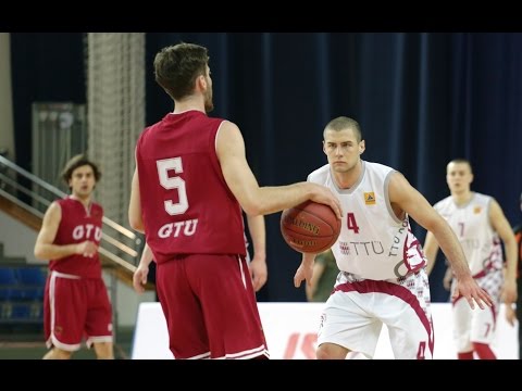 TTU, Estonia vs. GTU, Georgia Highlights 23.04.2015 ISBL Final Four