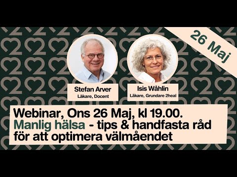 Webinar #5 - Manlig hälsa