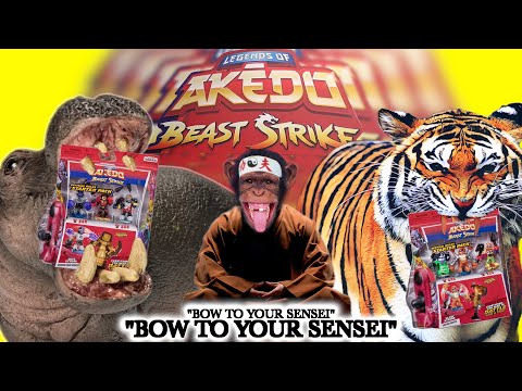 NEW Akedo Warriors Beast Strike Starter Pack Unboxing & Review + Bonus Treasure X Micro Playset