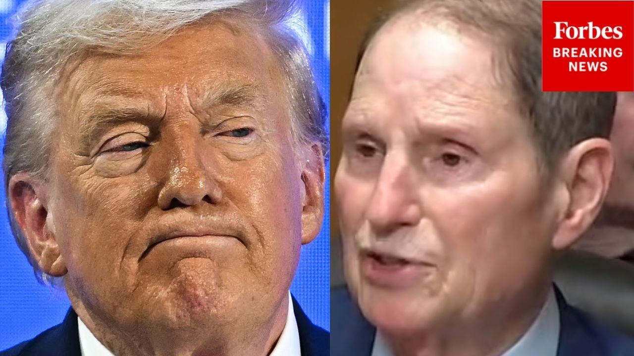 Video: Wyden introduces bill requiring congressional tariff approval after alleging Trump family gains from Swiss, Korean, UAE deals