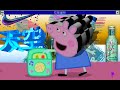 Peppa pig listens to chill out music 