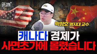 캐나다 경제가 사면초가에 몰렸습니다 - 박정호 명지대 교수