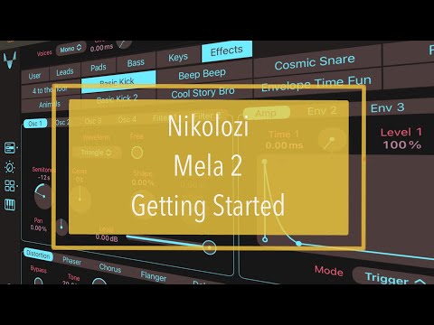Nikolozi Mela 2 - Tutorial Part 1: Getting Started