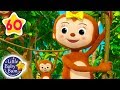 Five Little Monkeys Swinging In The Tree More Nursery Rhymes Kids Songs Little Baby Bum