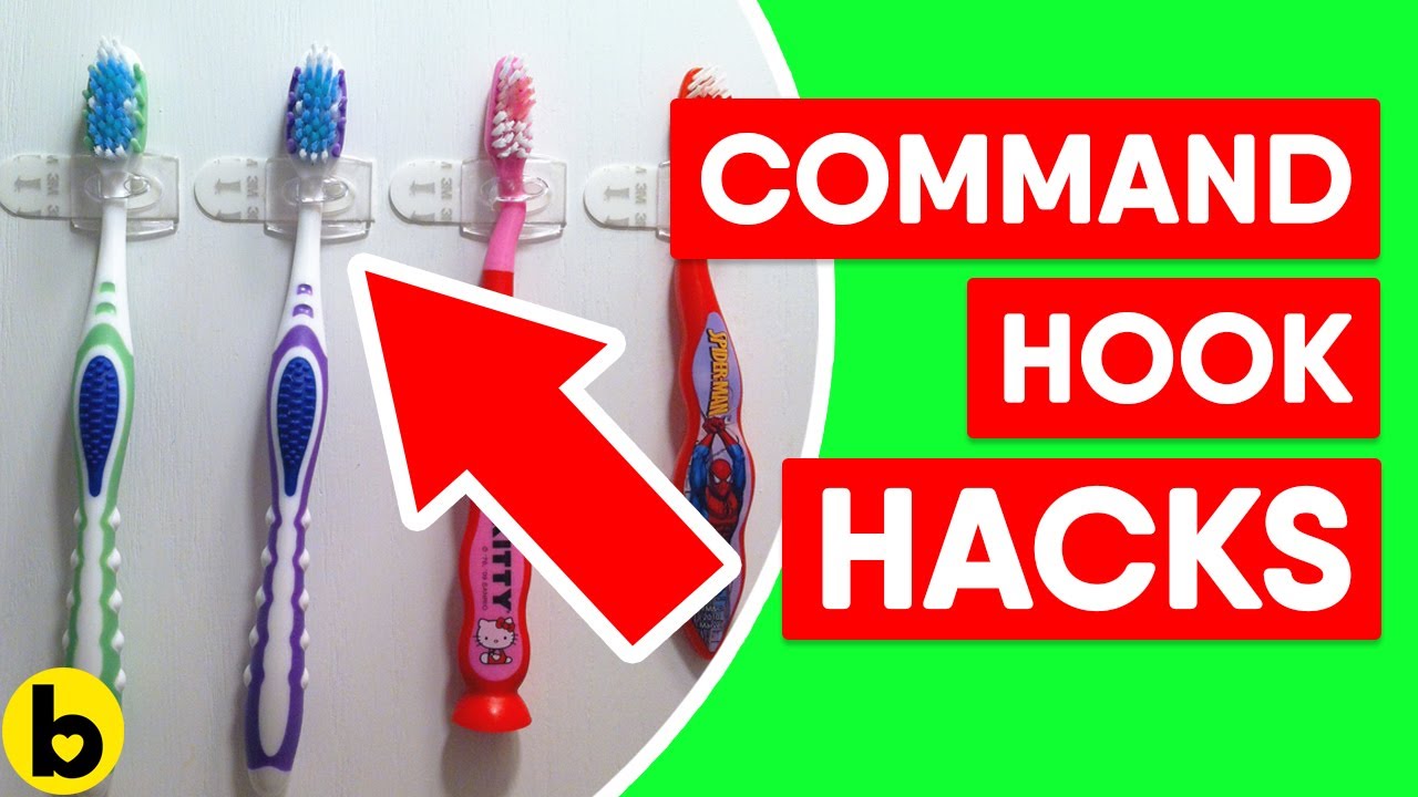 15 Ways To Use Command Hooks & 11 Easy Life Hacks