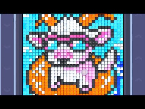 Pixel Flow Level 376 Walkthrough