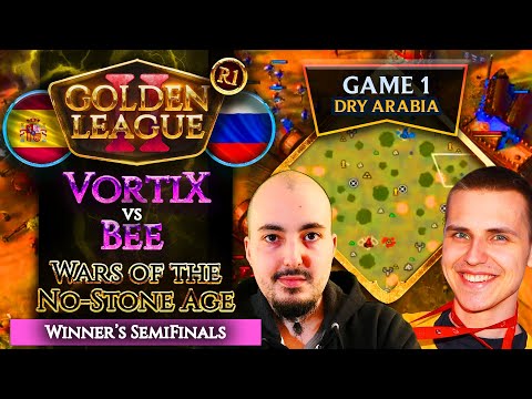 Golden League II - Wars of the No-Stone Age - VortiX vs Bee - G1