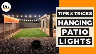 Tips & Tricks To Installing Patio Lights | Gpatio String Lights